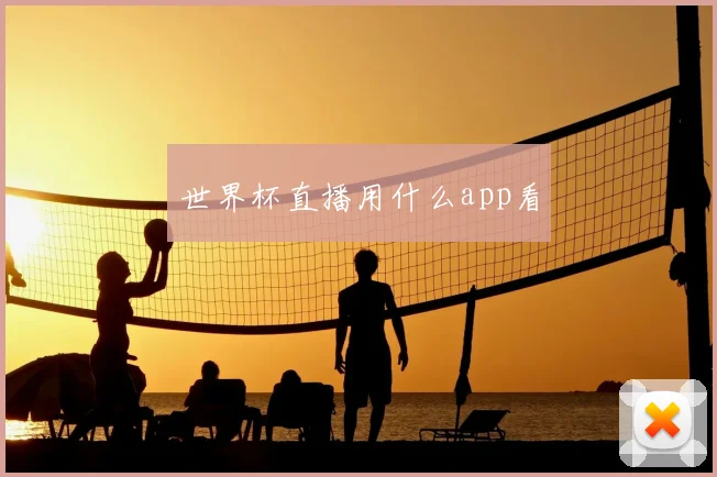 世界杯直播用什么app看