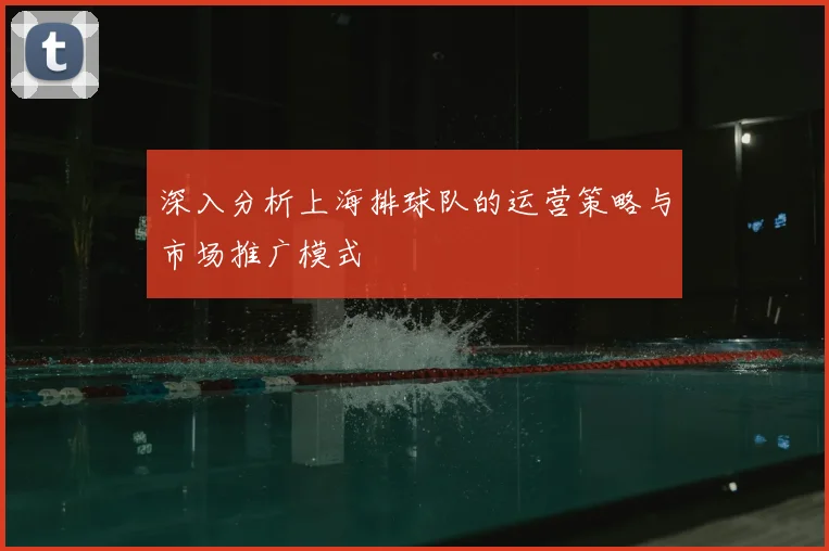 深入分析上海排球队的运营策略与市场推广模式