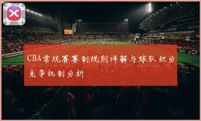 CBA常规赛赛制规则详解与球队积分竞争机制分析