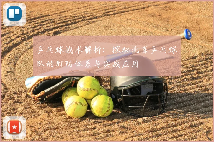 乒乓球战术解析:探秘北京乒乓球队的盯防体系与实战应用